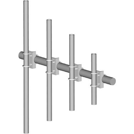 Pipe Mount Hardware Kit for 2-3/8 to 3-1/2 in OD Pipes