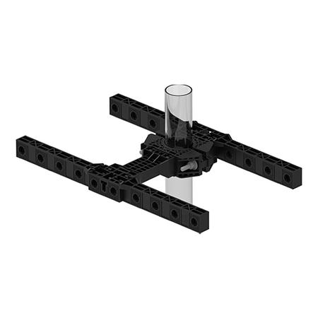 PIM-Guard® 34-Position Extra-Wide Polymer Cable Support Bracket for Antenna and RRU