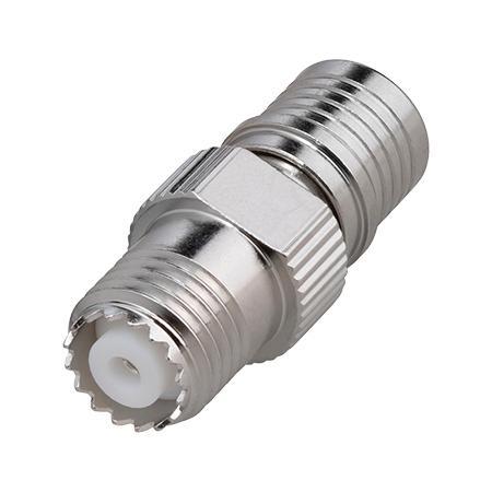 QMA Male - Mini-UHF Female Adapter