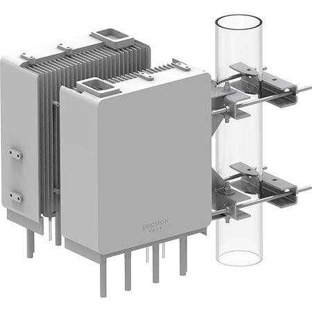 RRU Mount Kit for Back-to-Back Mounting of (2) RRUs