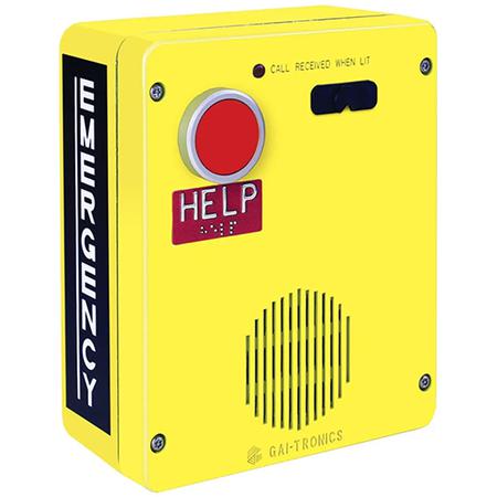 RED ALERT® Surface-Mount Emergency Telephone - Single Button