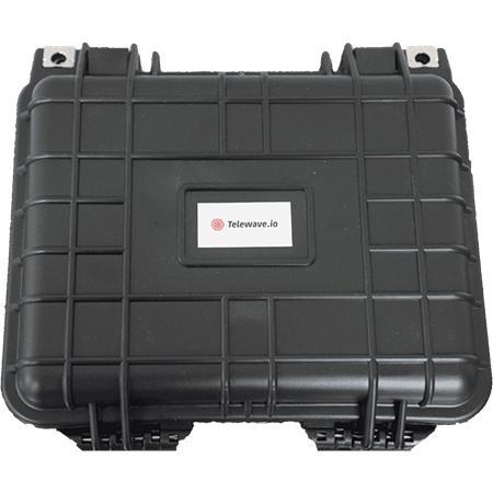 Custom Carrying Case for Telewave 44 Series Wattmeters, Black