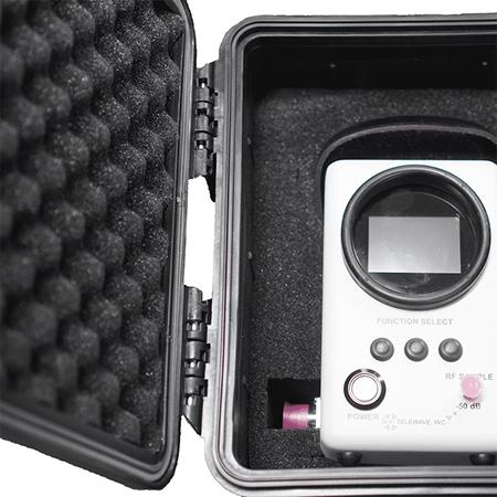 Custom Carrying Case for Telewave 44 Series Wattmeters, Black