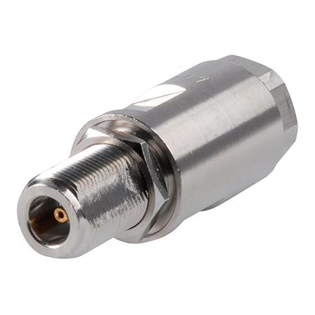 Straight N Female Bulkhead Connector for HELIAX® 1/2 in LDF4-50A Coax Cable