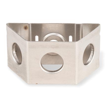 Stainless Steel Three-Way Snap-in Standoff Adapter
