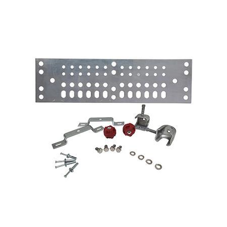 1/4 x 4 x 14 in Tinned Copper Ground Busbar