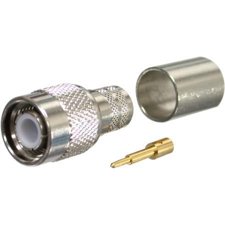 TNC Male Straight Crimp Connector for 9913 and LMR®-400 Cables