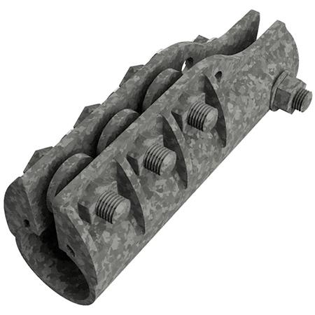 Tubular Connector for 2-7/8 in OD Round Members with Pin Joint