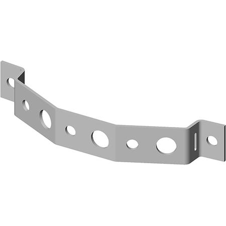 Universal 3-Hole Round Member Support Bracket