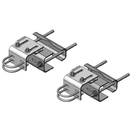 Universal Sliding Pipe Mount Base Kit for 4-1/2 in OD Pipe