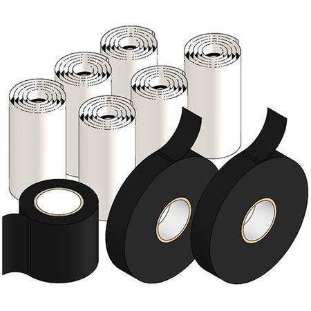 Universal Weather Sealing Kit for Braided Coaxial Cable Applications - K/1