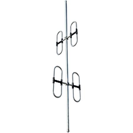 138 - 174 MHz 4.9 dBi Omni Broadband 4-Dipole Antenna with N Female Connector