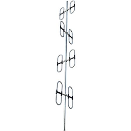 138 - 174 MHz 8.1 dBi Omni Broadband 8-Dipole Antenna with N Female Connector