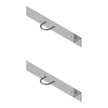 Wall Mount for 3-1/2 in OD Pipes